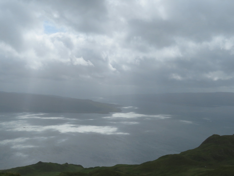 United Kingdom Scotland NW Highlands Ardnamurchan, Ben Hiant, Light on Loch Sunart and sound of Mull, Walkopedia