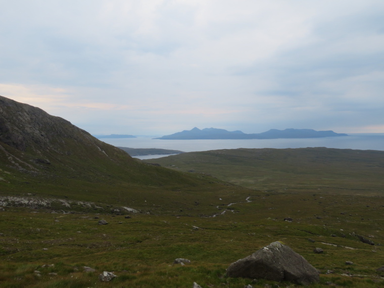 Coire Lagan and Sgurr Alasdair: Southwest from Coire Lagan walk, Small Isles - © William Mackesy