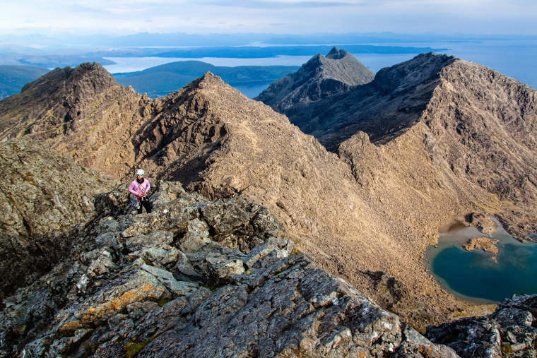 United Kingdom Scotland Isles Skye, Coire Lagan and Sgurr Alasdair, Sgurr Alasdair, Skye, Walkopedia