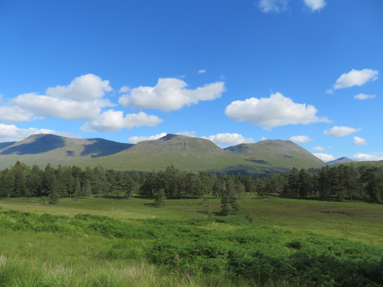 United Kingdom Scotland SW Highlands, Bridge of Orchy to Kingshouse, Rannoch Moor, Back south ove Loch tulla valley, Walkopedia