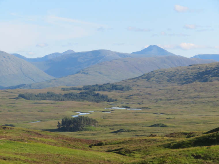 United Kingdom Scotland SW Highlands, Bridge of Orchy to Kingshouse, Rannoch Moor, , Walkopedia