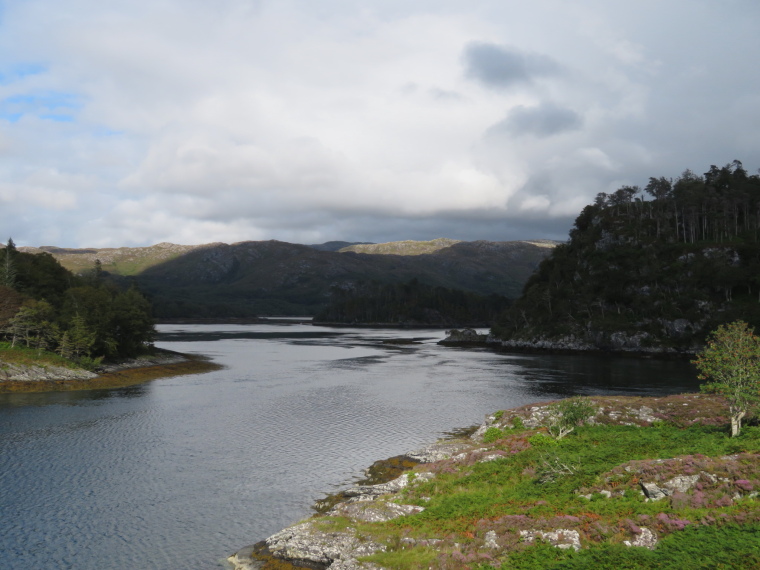 United Kingdom Scotland NW Highlands Ardnamurchan,  Silver Walk, Down Loch Moidart, Walkopedia