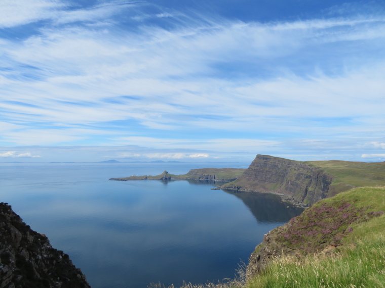 United Kingdom Scotland Isles Skye, NW Capes and Cliffs, Neist Point, Waterstein Head from Ramasaig Cliff, Walkopedia