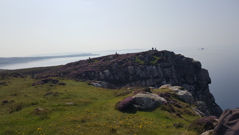 United Kingdom Scotland Isles Skye, Rubha Hunish, cliff tops, Walkopedia