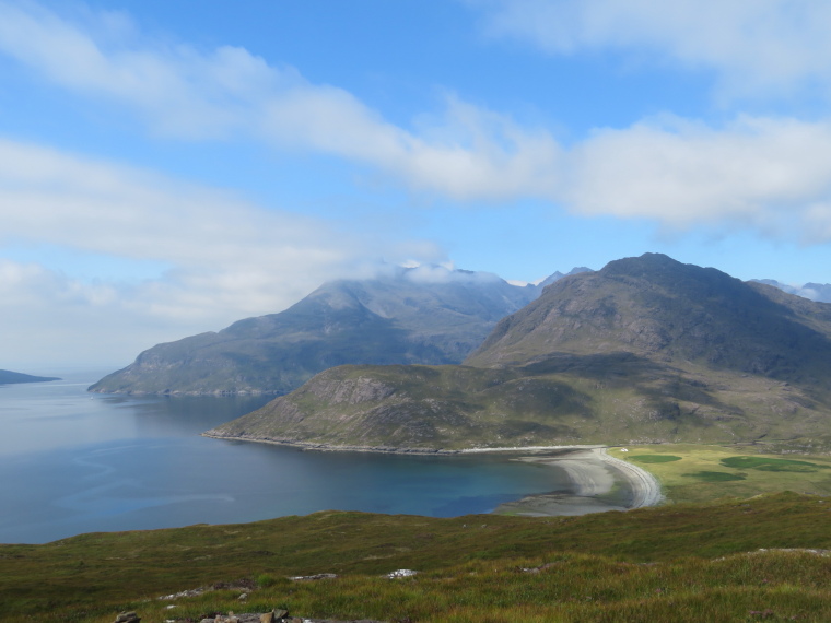 United Kingdom Scotland Isles Skye, Camasunary and the Elgol Peninsula, Sgurr na Stri, Black Cuillin from Camasunary walk, Walkopedia