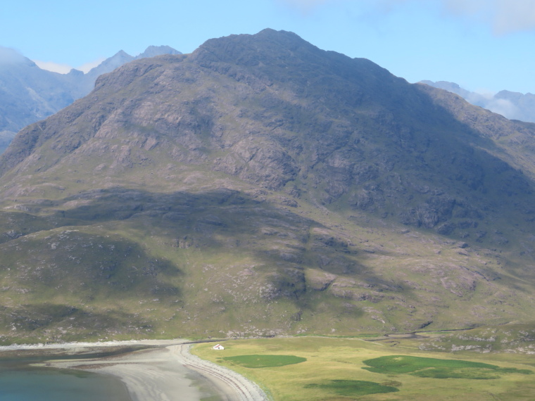 United Kingdom Scotland Isles Skye, Camasunary and the Elgol Peninsula, Sgurr na Stri, Black Cuillin from Camasunary walk, Walkopedia