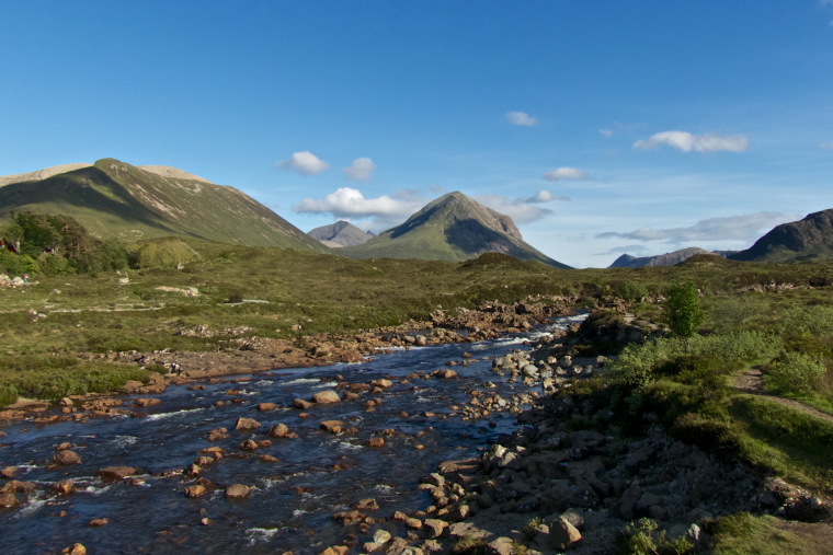 United Kingdom Scotland Isles Skye, Glen Sligachan, , Walkopedia