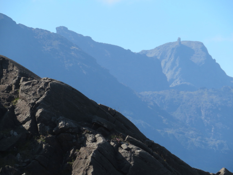 United Kingdom Scotland Isles Skye, Sgurr na Stri, Innaccessible Pinnacle from Sgur na Stri, Walkopedia