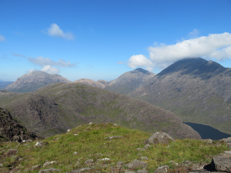 United Kingdom Scotland Isles Skye, Sgurr na Stri, Red Cuillin  from Sgurr na Stri, Walkopedia