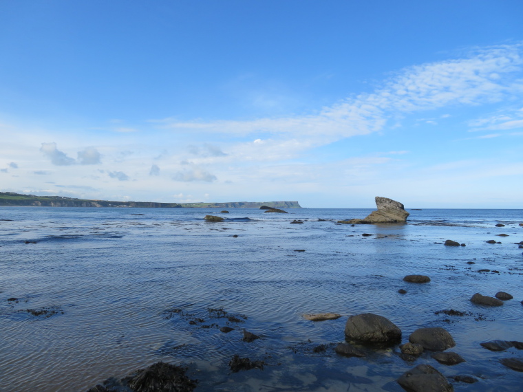 United Kingdom Northern Ireland Causeway Coast, Ballintory to Giants Causeway, Across White Park Bay, Walkopedia