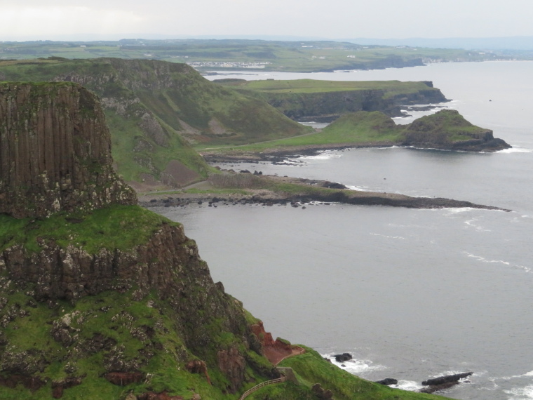 United Kingdom Northern Ireland Causeway Coast, Ballintory to Giants Causeway, Giants Causeway in context, Walkopedia