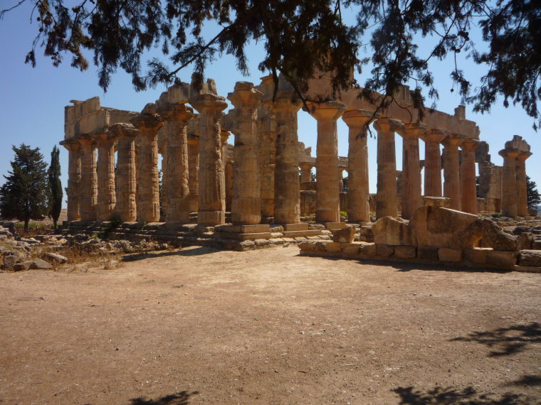 Libya, Cyrene, Greek Temple of Zeus at Cyrene, Walkopedia