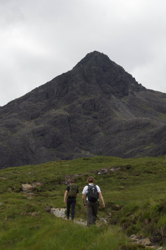 United Kingdom Scotland Isles Skye, Sgurr nan Gillean, Sgurr nan Gillean approach, Walkopedia