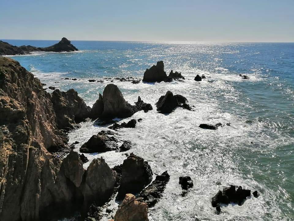 Spain Andalucia, Cabo de Gata, Mirador de las Sirenas ( Faro de Cabo de Gata) , Walkopedia