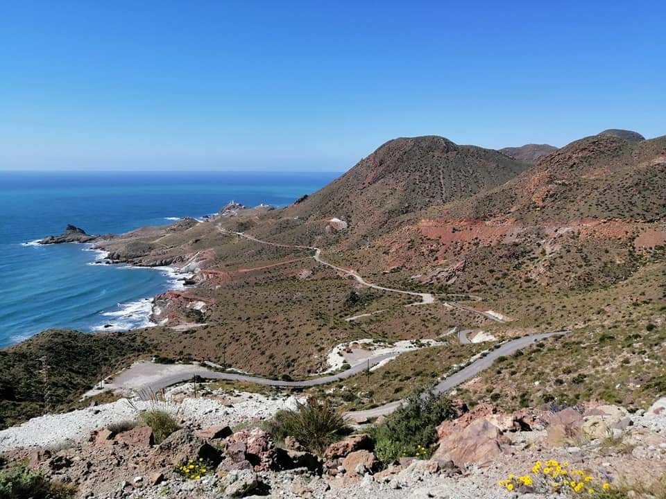 Spain Andalucia, Cabo de Gata, Mirador Vela Blanca, Walkopedia