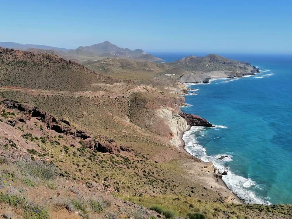 Spain Andalucia, Cabo de Gata, Mirador Vela Blanca, Walkopedia