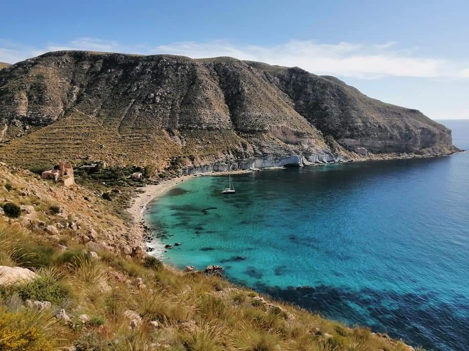 Spain Andalucia, Cabo de Gata, Cala San Pedro in Las Negras, Walkopedia