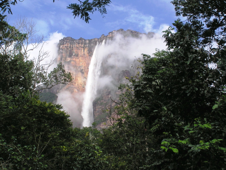 Venezuela Canaima NP, Canaima NP, Salto_Angel_from_Raton , Walkopedia