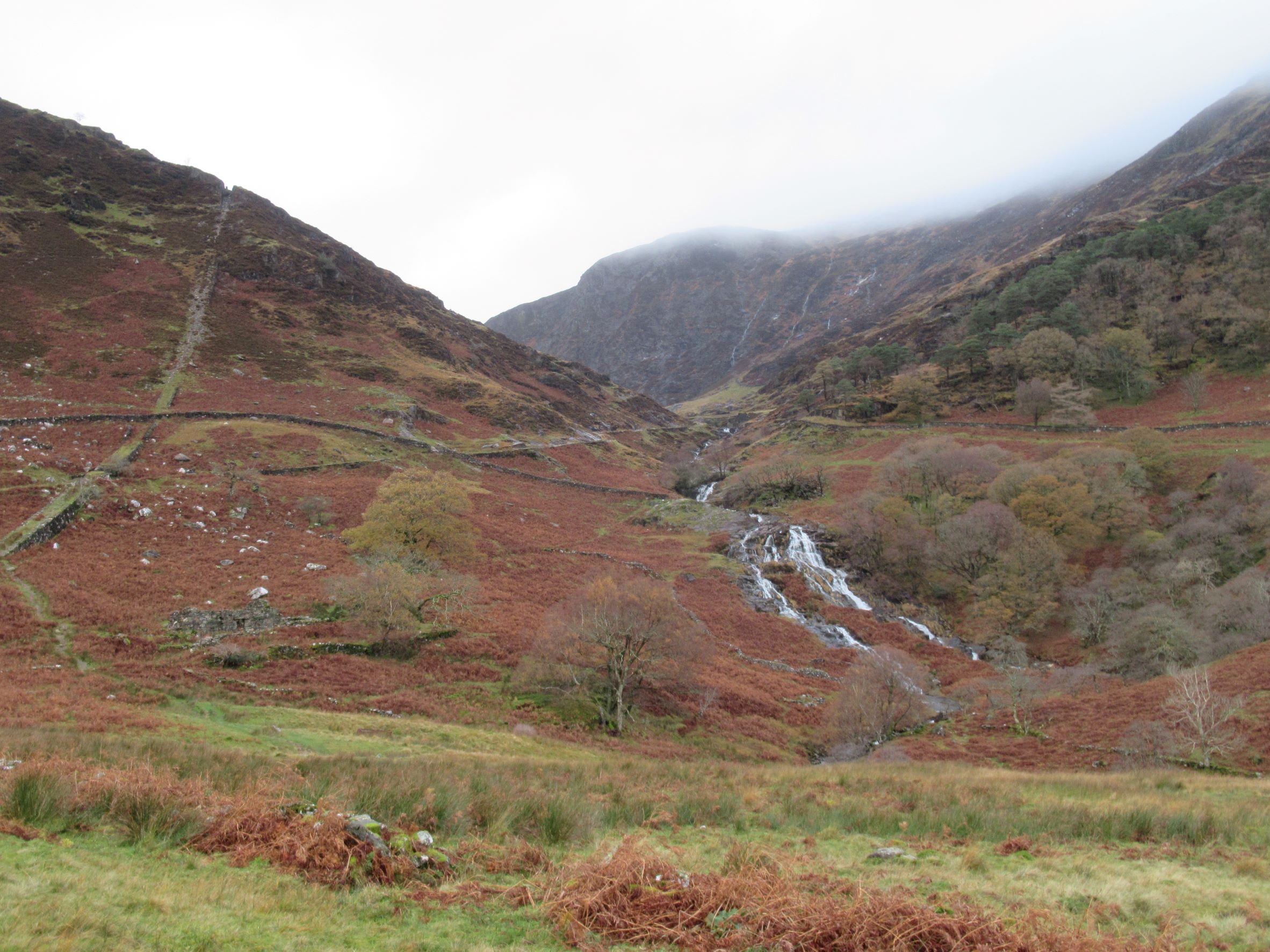 United Kingdom Wales Snowdonia, Watkin and Rhyd Ddu paths, Watkins track, Walkopedia