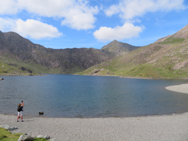 United Kingdom Wales Snowdonia, Miners, Pyg Tracks , Miners Track, LLyn Lllydaw, Walkopedia