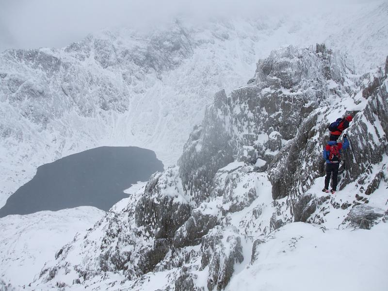© Flickr user Andy Harbach Crib Goch Ridge: © Flickr user Andy Harbach