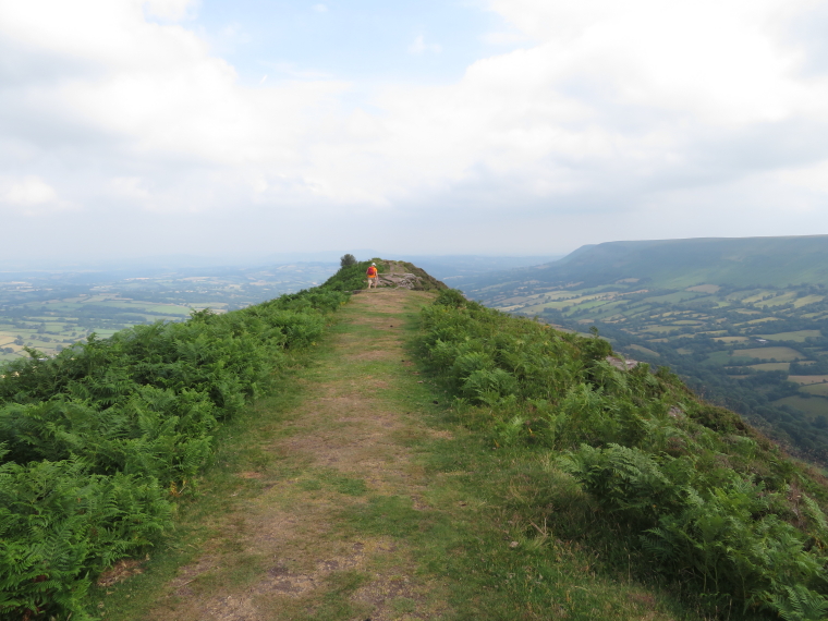 United Kingdom Wales Black Mountains, Black Hill Ridge, Along Black Hill ridge, Walkopedia