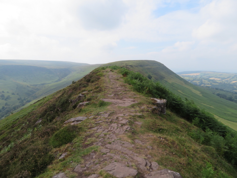 United Kingdom Wales Black Mountains, Black Hill Ridge, Back up Black Hill ridge, Walkopedia