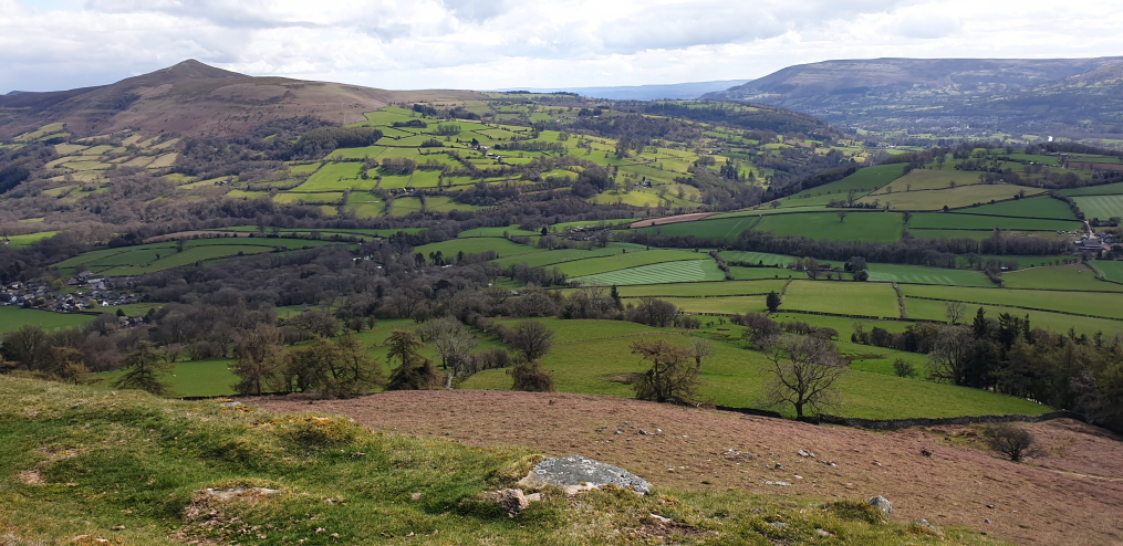 United Kingdom Wales Black Mountains, Crug Hywel, , Walkopedia