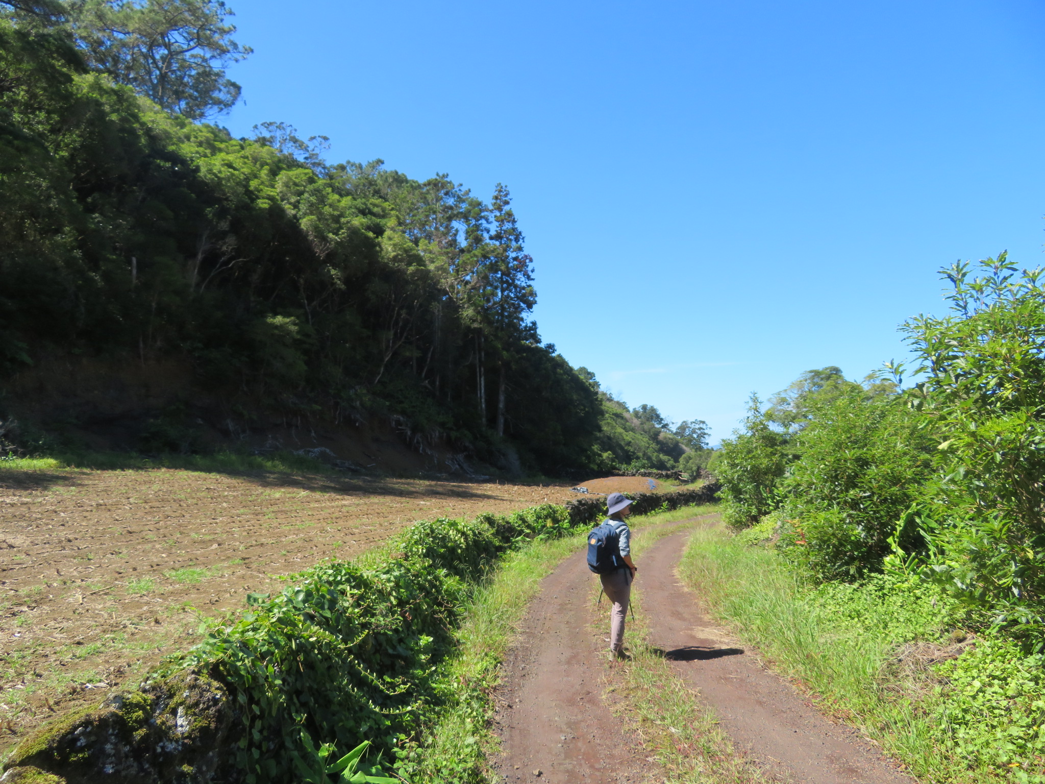 Portugal Azores Pico, Picos Historic Vineyards, Descending to Monte, Walkopedia