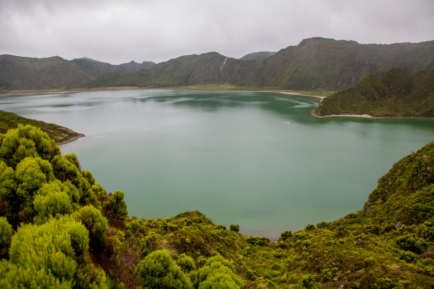 Portugal Azores Sao Miguel, Lake Fogo, Lagoa do Fogo, Walkopedia