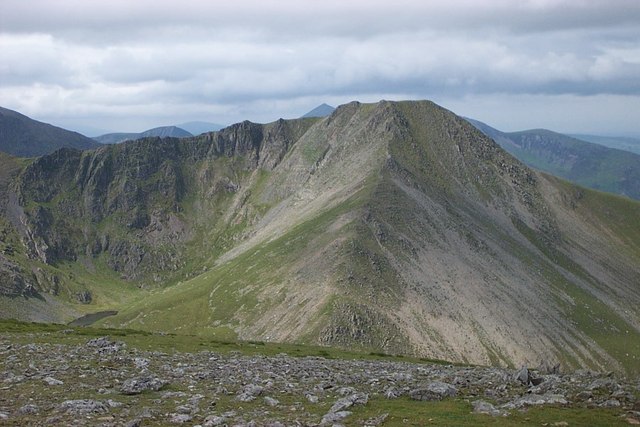 Snowdonia: Yr Elen from near the Summit of Foel Grach - © Wikimedia user Terry Hughes