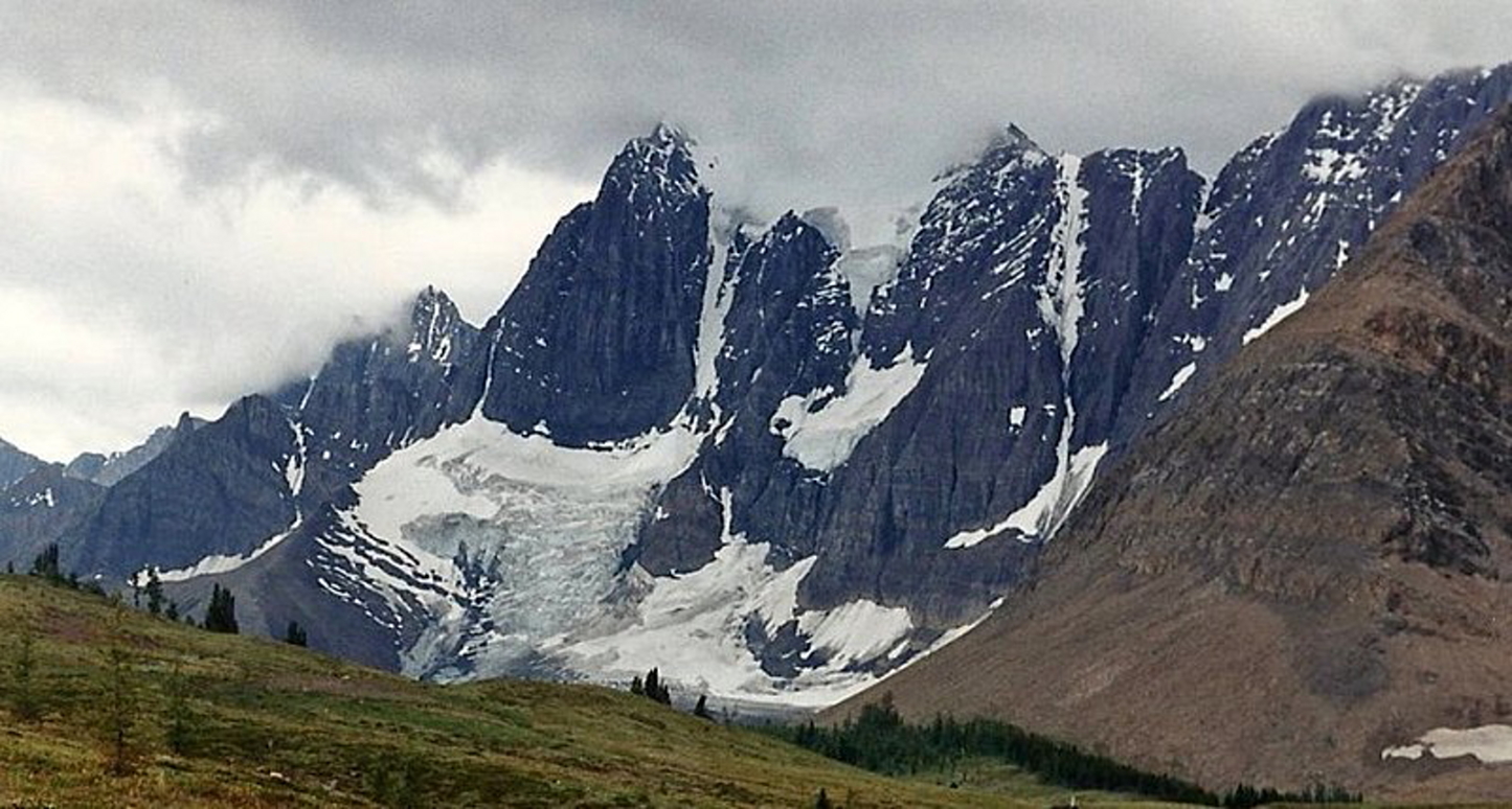 Canada Brit Col: Kootenay, Rockwall Highline Trail, Tumbling Peak from Rockwall Trail, Walkopedia