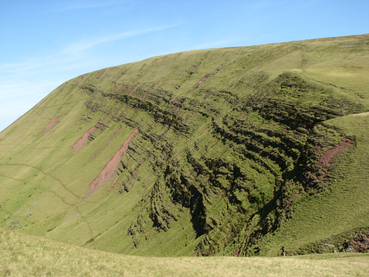 United Kingdom Wales Brecon Beacons, The Beacons Way, Black Mt Picws Du, Walkopedia