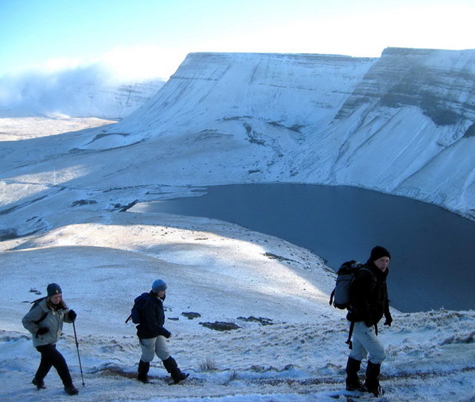 United Kingdom Wales Brecon Beacons, The Black Mountain, Waun Lefrith, Walkopedia