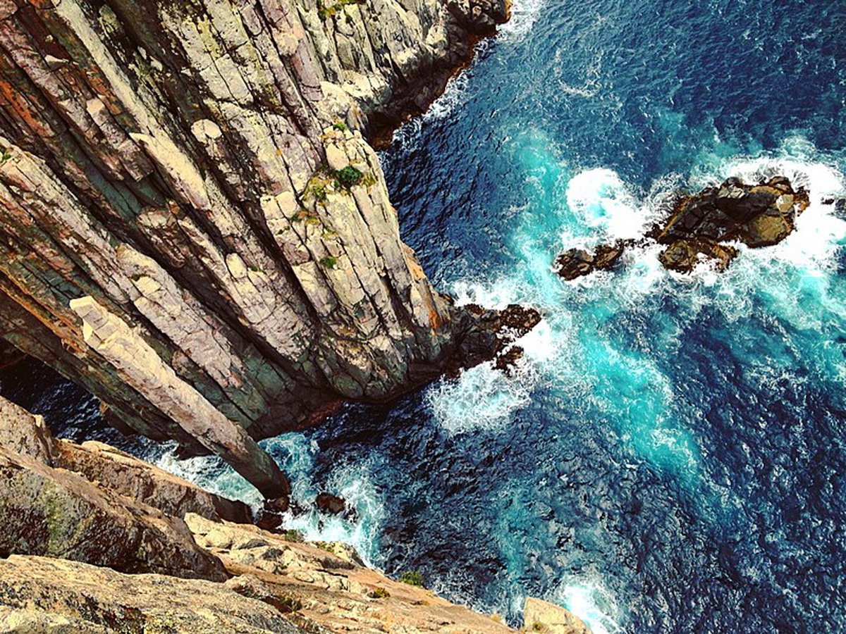 Australia Tasmania, Three Capes Track, Cape Hauy stacks, Walkopedia