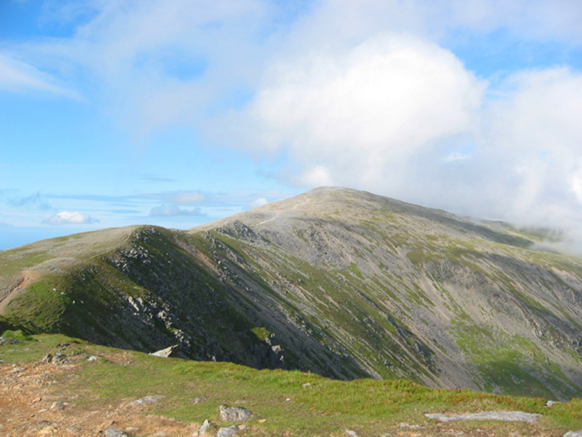 United Kingdom Wales Snowdonia, Carneddau , Carnedd Dafydd, Walkopedia