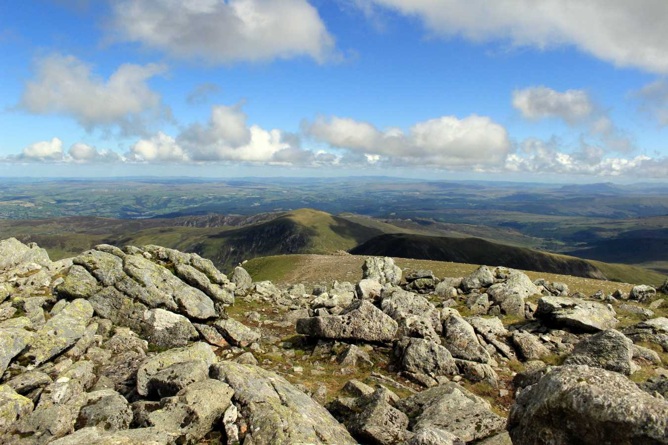 United Kingdom Wales Snowdonia, Carneddau , Carnedd Llewelyn, Walkopedia