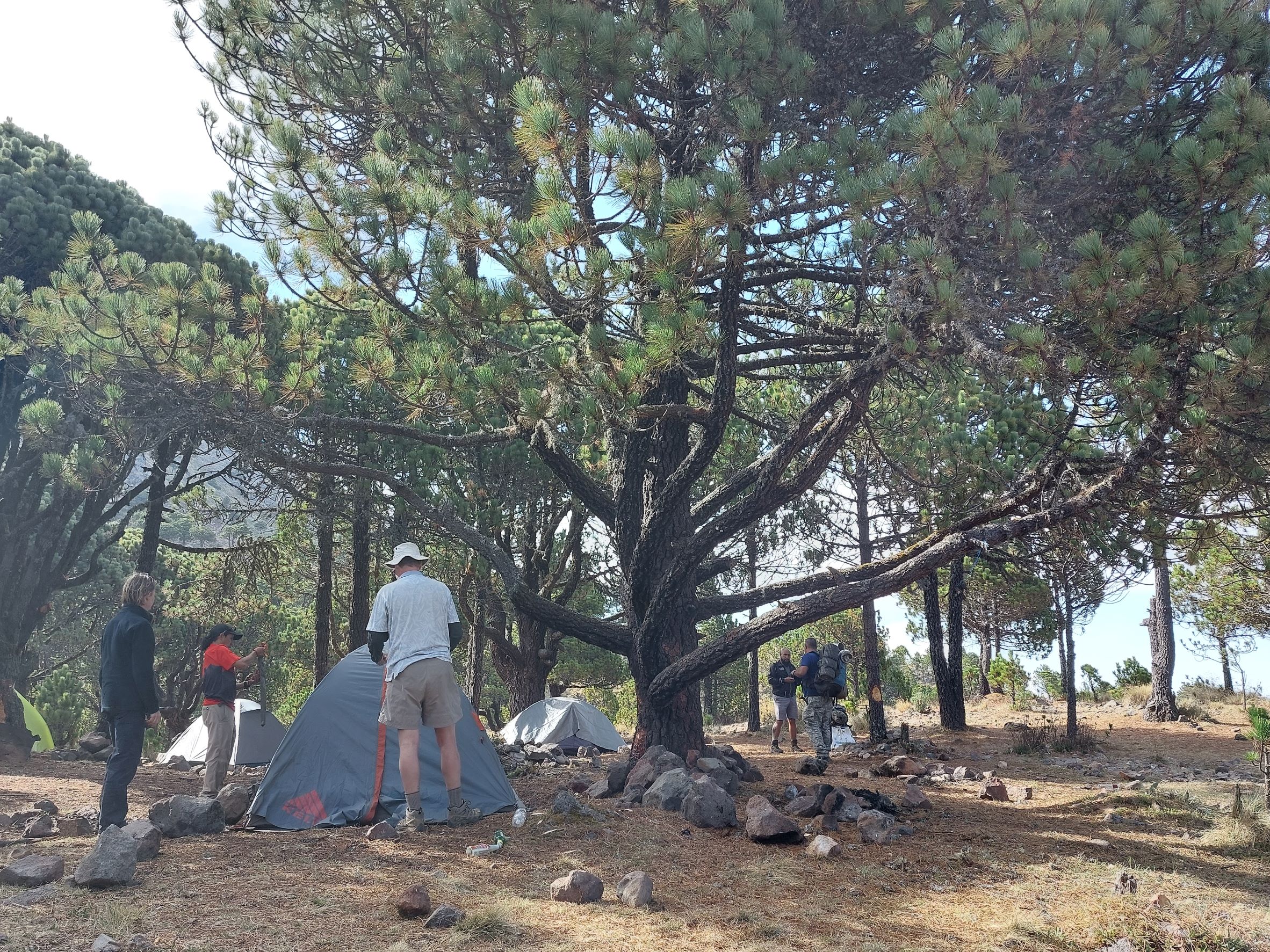 Guatemala Western Volcanic Highlands, Volcan Tajumulco , Camp, Walkopedia