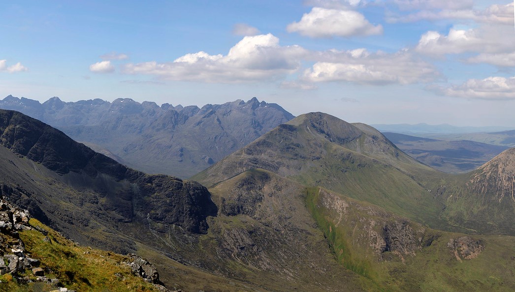 United Kingdom Scotland NW Highlands Ardnamurchan, Garbh Bheinn of Ardgour, Garbh Bheinn from Belig , Walkopedia