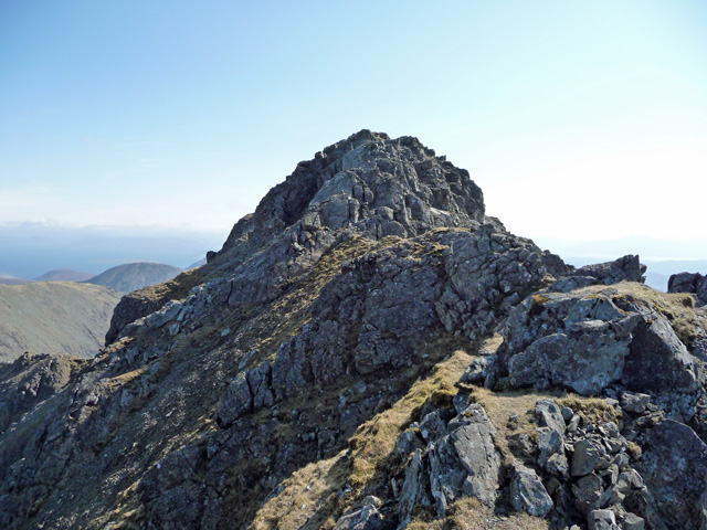 United Kingdom Scotland NW Highlands Ardnamurchan, Ardnamurchan Area, Summit of Garbh-bheinn, Walkopedia