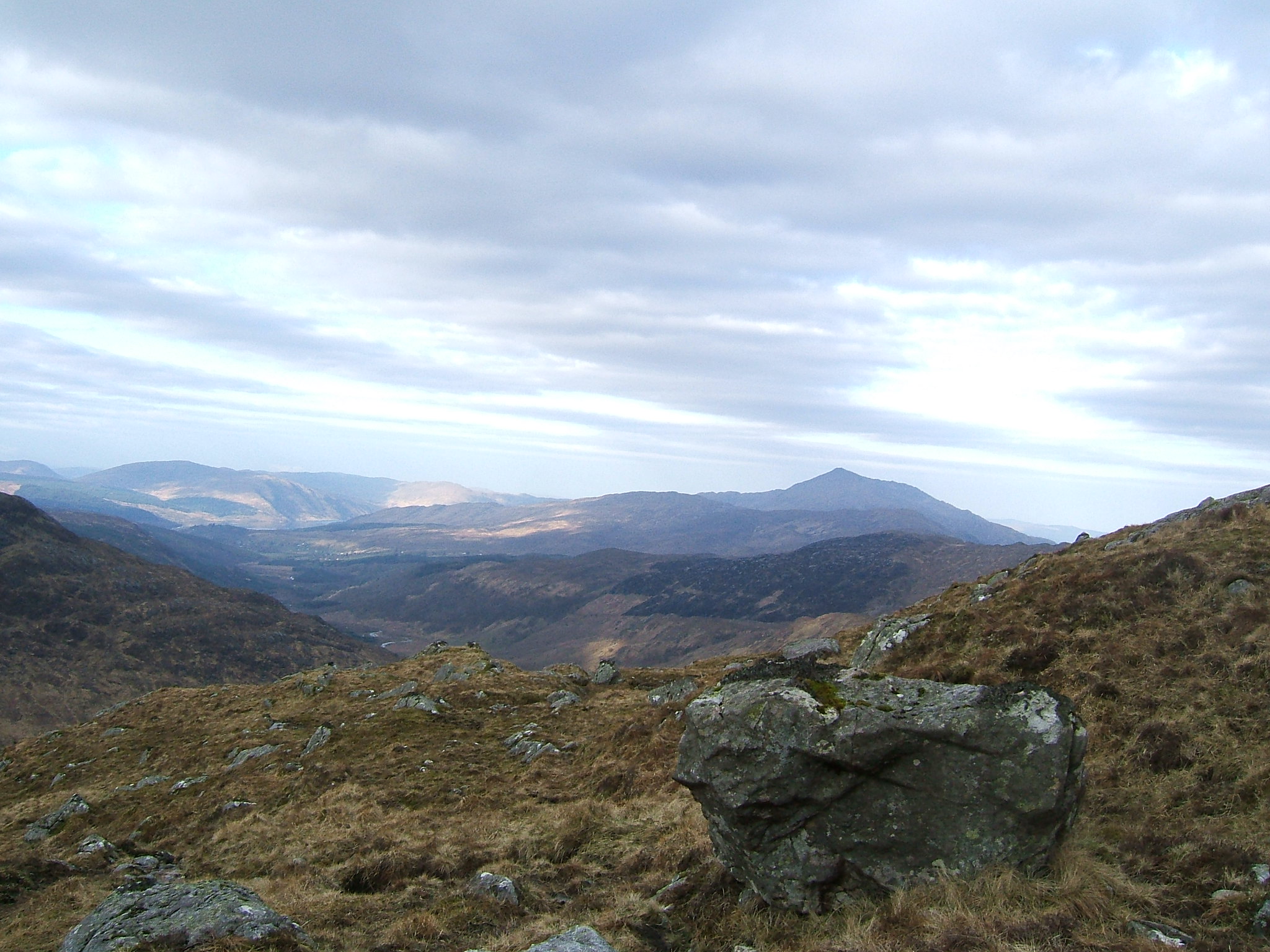 United Kingdom Scotland NW Highlands Ardnamurchan, Ardnamurchan Area, View to the west, with Morvern and Ben Resipol, Walkopedia