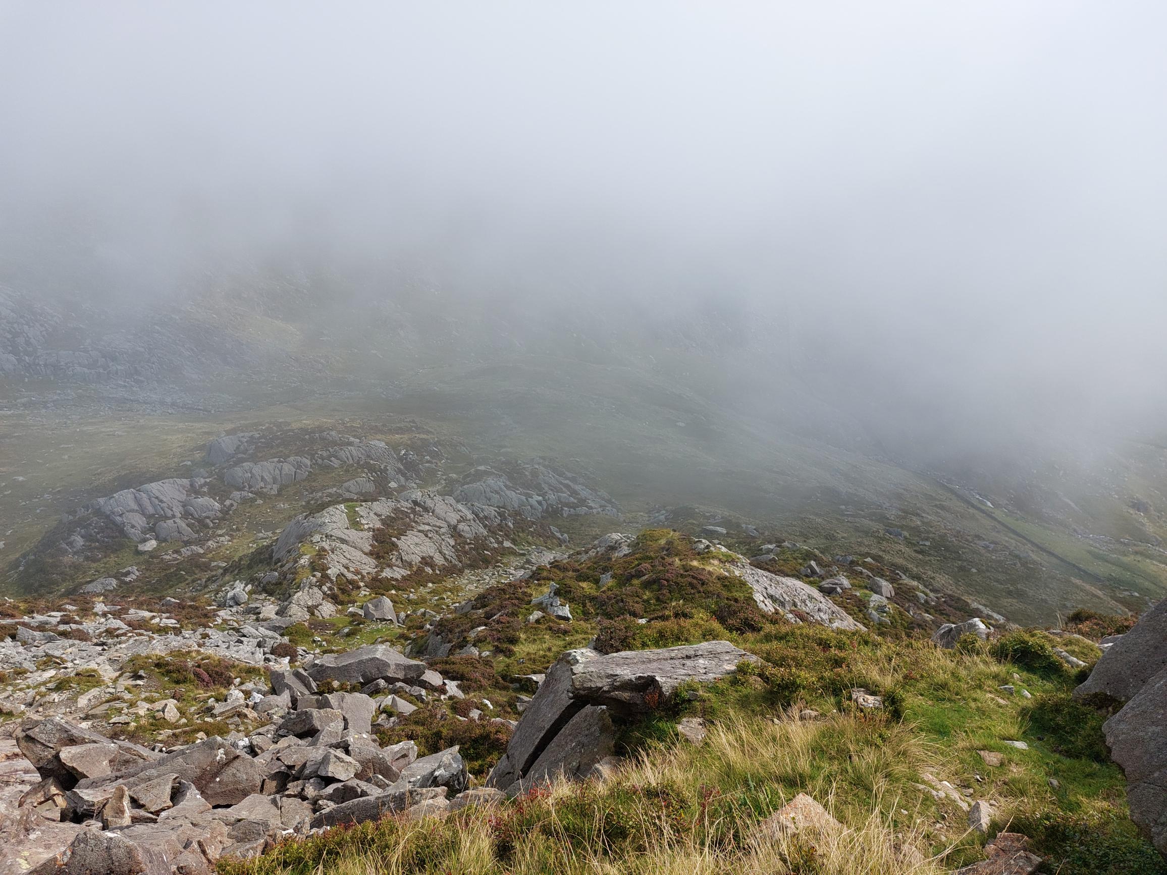 United Kingdom Wales Snowdonia, Carneddau from the South , Eastern Ole Wen ascent, Walkopedia