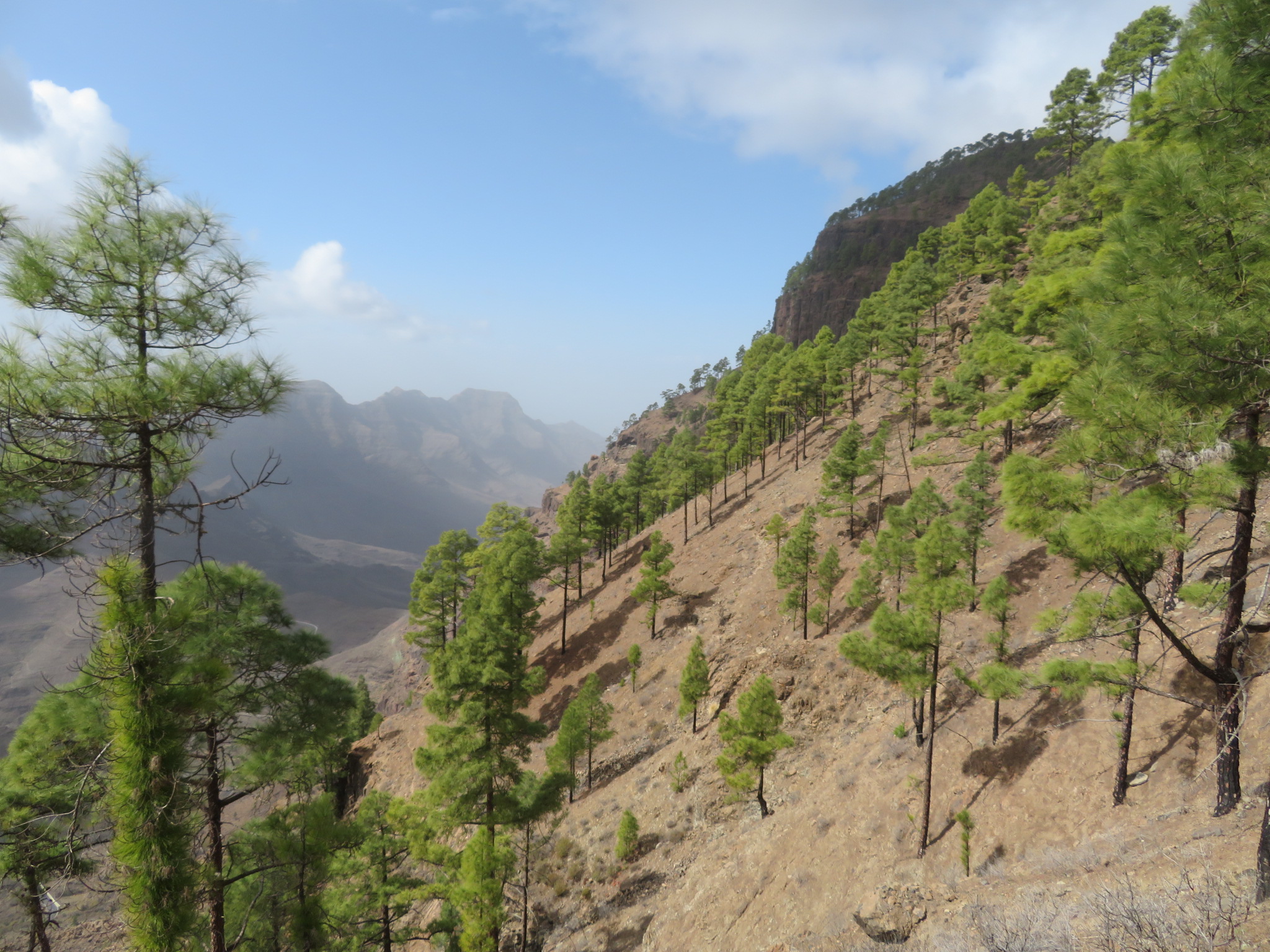 Spain Canary Islands: Gran Canaria, Inagua, Upper balcony, Walkopedia