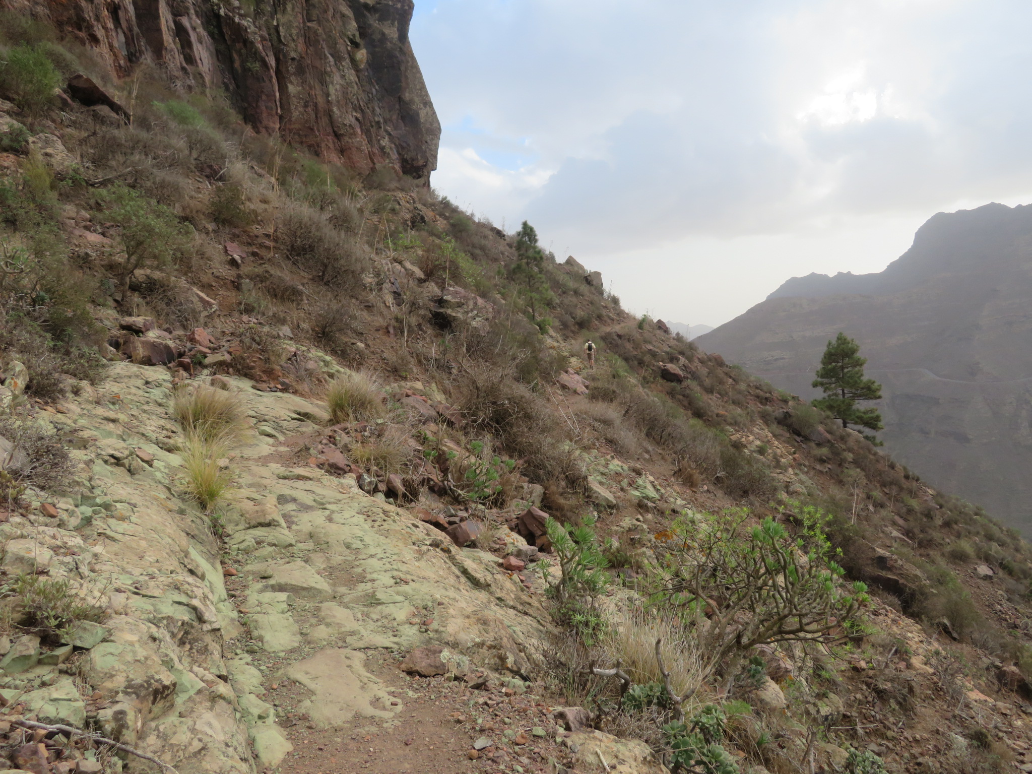 Spain Canary Islands: Gran Canaria, Inagua, Lower balcony, Walkopedia