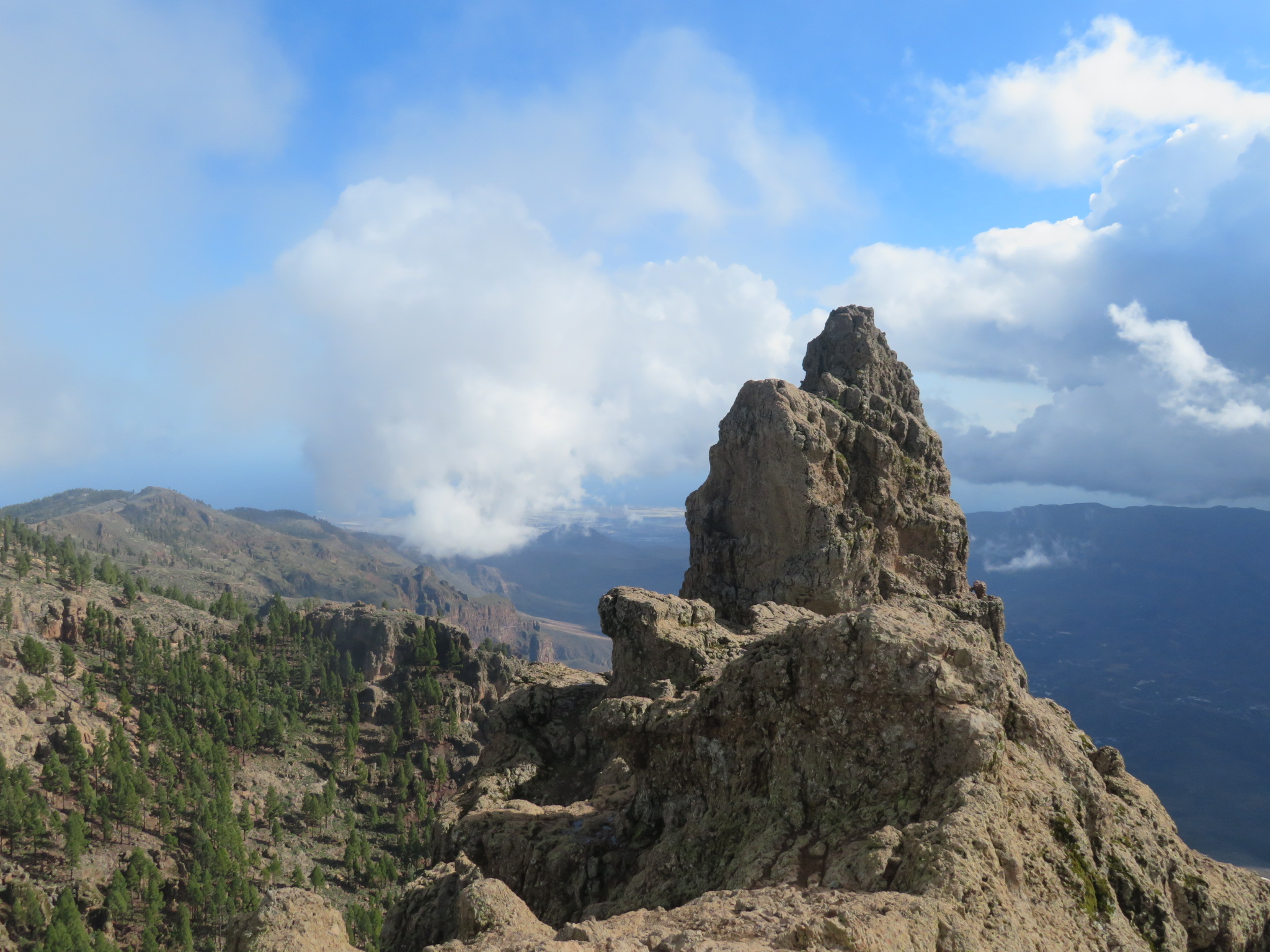 Spain Canary Islands: Gran Canaria, Cruz Grande to the Nieves Ridge, Pico de las Nieves, Walkopedia