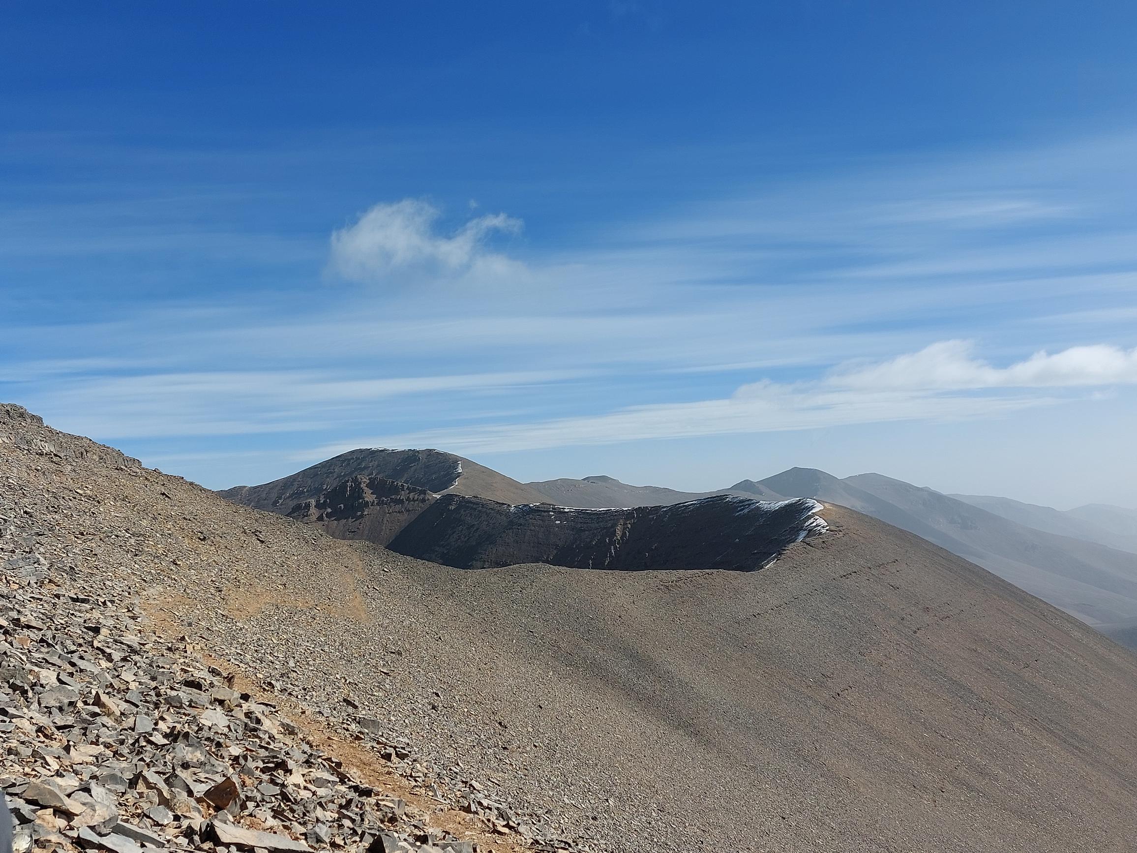 Morocco High Atlas MGoun, MGoun Traverses and Circuits, Day 3,6 High Mgoun ridge, Walkopedia