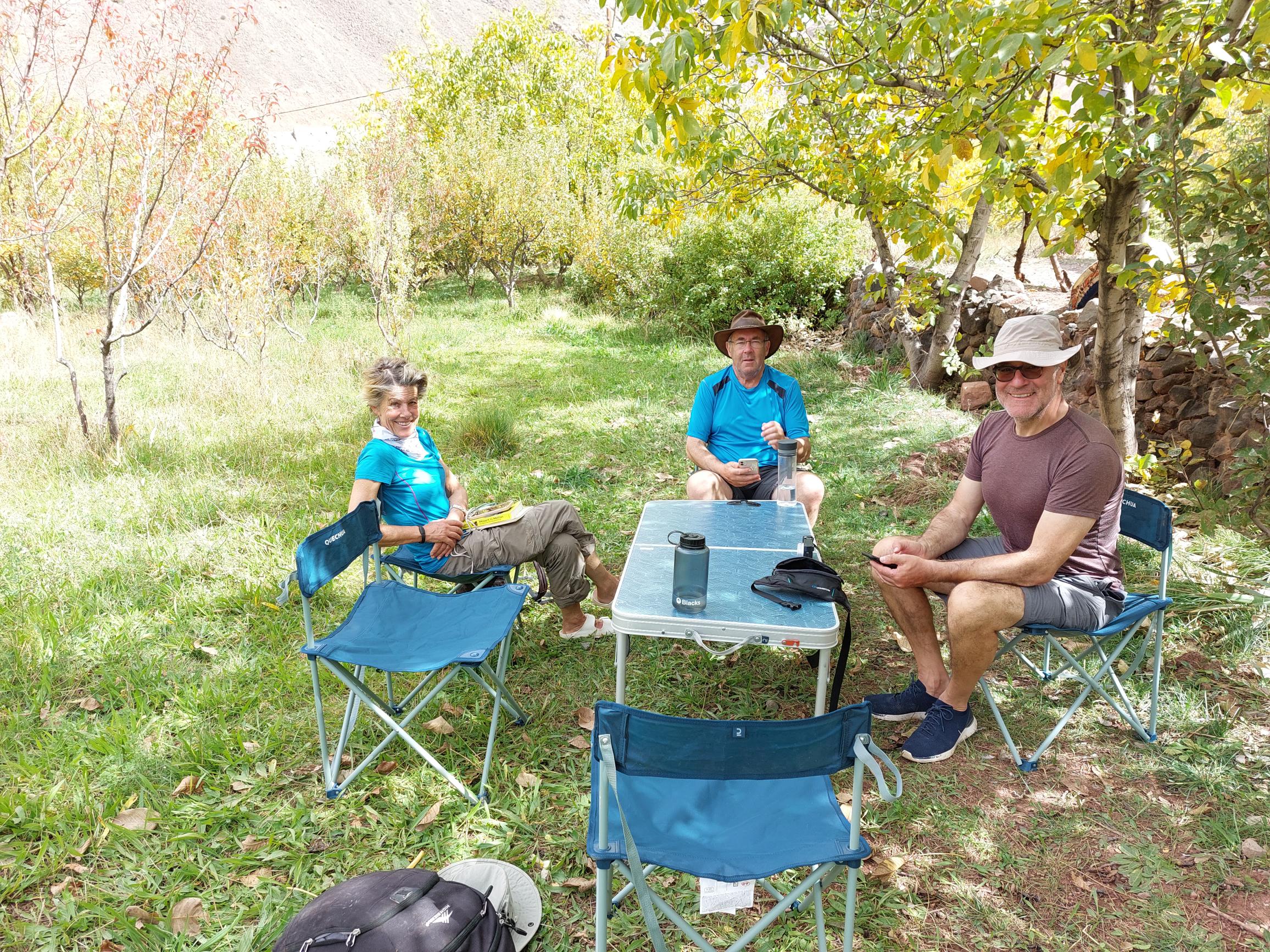 Morocco High Atlas MGoun, MGoun Traverses and Circuits, Day 5,9 Tassaout valley 2nd campsite, Walkopedia