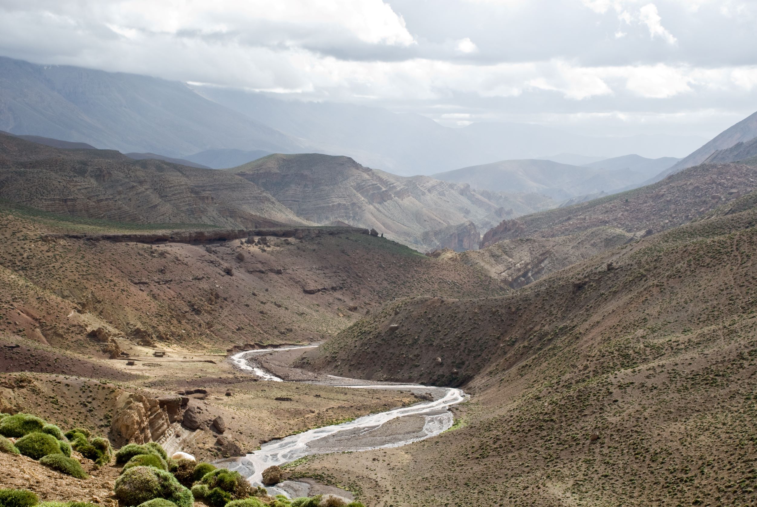 Morocco High Atlas MGoun, MGoun Traverses and Circuits, M'Goun Traverse Trek, Morocco , Walkopedia