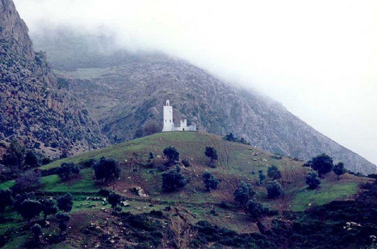 Morocco Rif Mountains, Rif Mountains, Holy Man's Tomb, Walkopedia