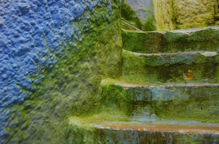 Rif Mountains: Stairs, Chefchouan - © By Flickr user Rhuturbia
